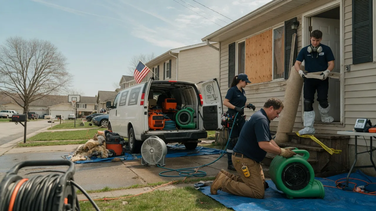 Water Damage Restoration in Spencer, NC near me